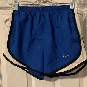Blue Nike dri-fit shorts
